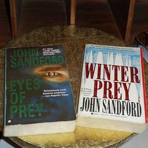 Books - (set/3) - "Eyes of Prey",  "Winter Prey",  &  "Night Prey"